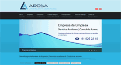 Desktop Screenshot of limpiezasarosa.com